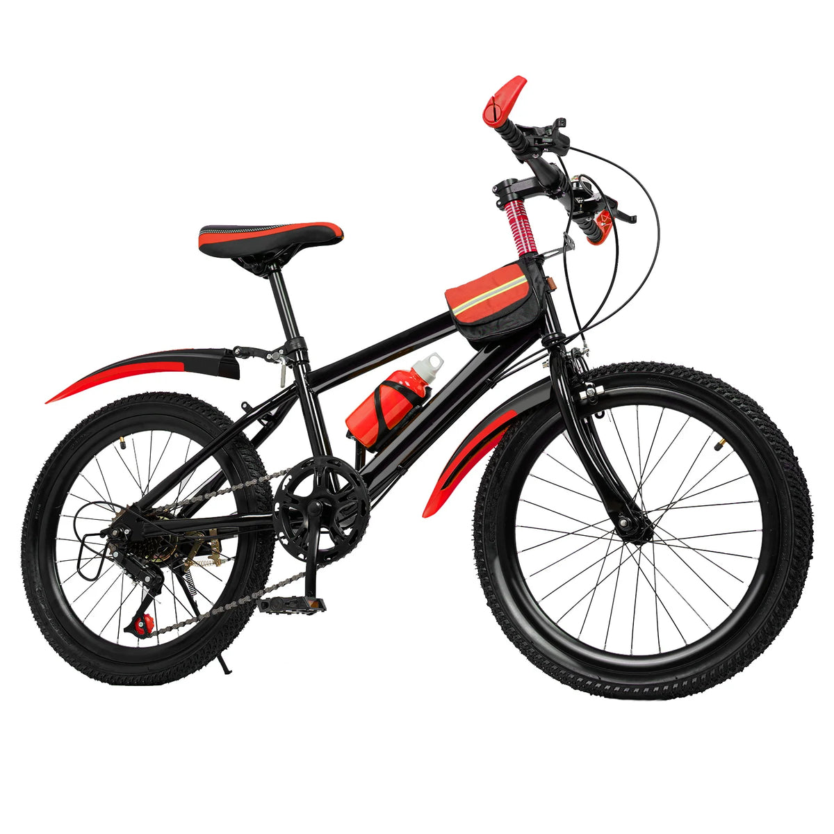 Professional Youth Mountain Bike With 7 Speed Controls And Adjustable Seating