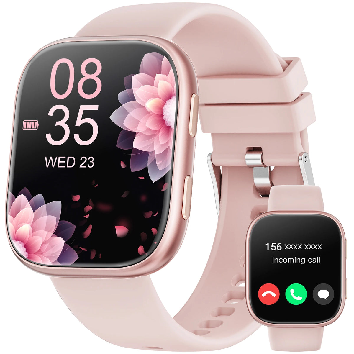 Smartwatch With Bluetooth Calling Fitness Tracking And Heart Rate Monitor