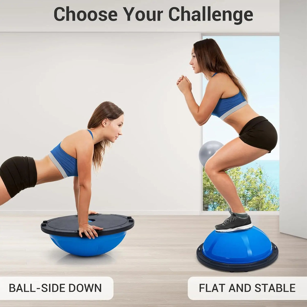 Balance Ball Trainer for Core Strength and Full Body Workouts