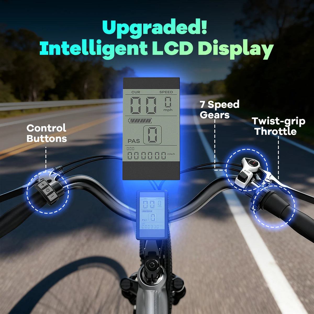 Cybervelo EK3 Electric Bicycle 1000W Peak Motor 48V Battery