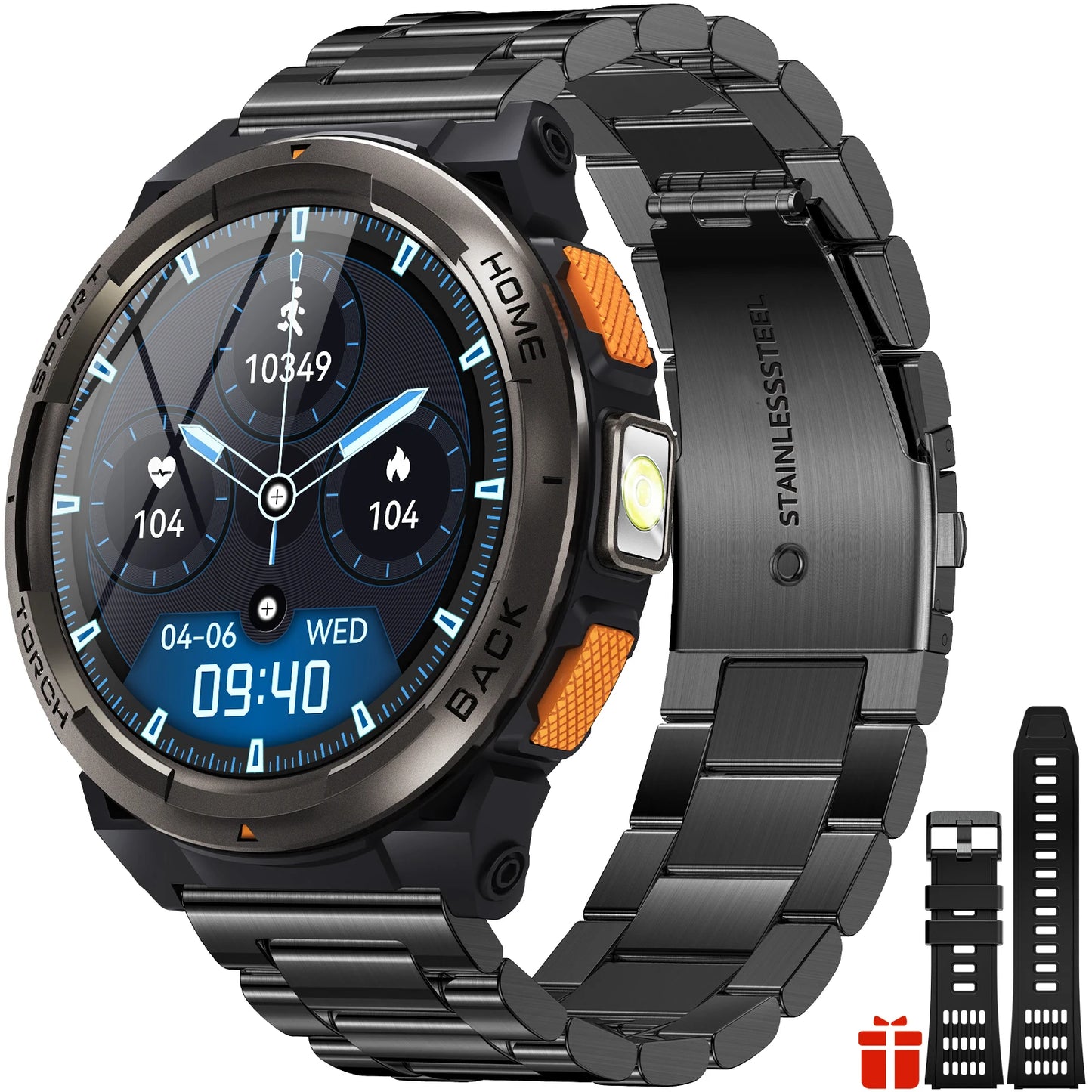 EIGIIS KE5 Smart Watch 3ATM Waterproof With Compass Barometer