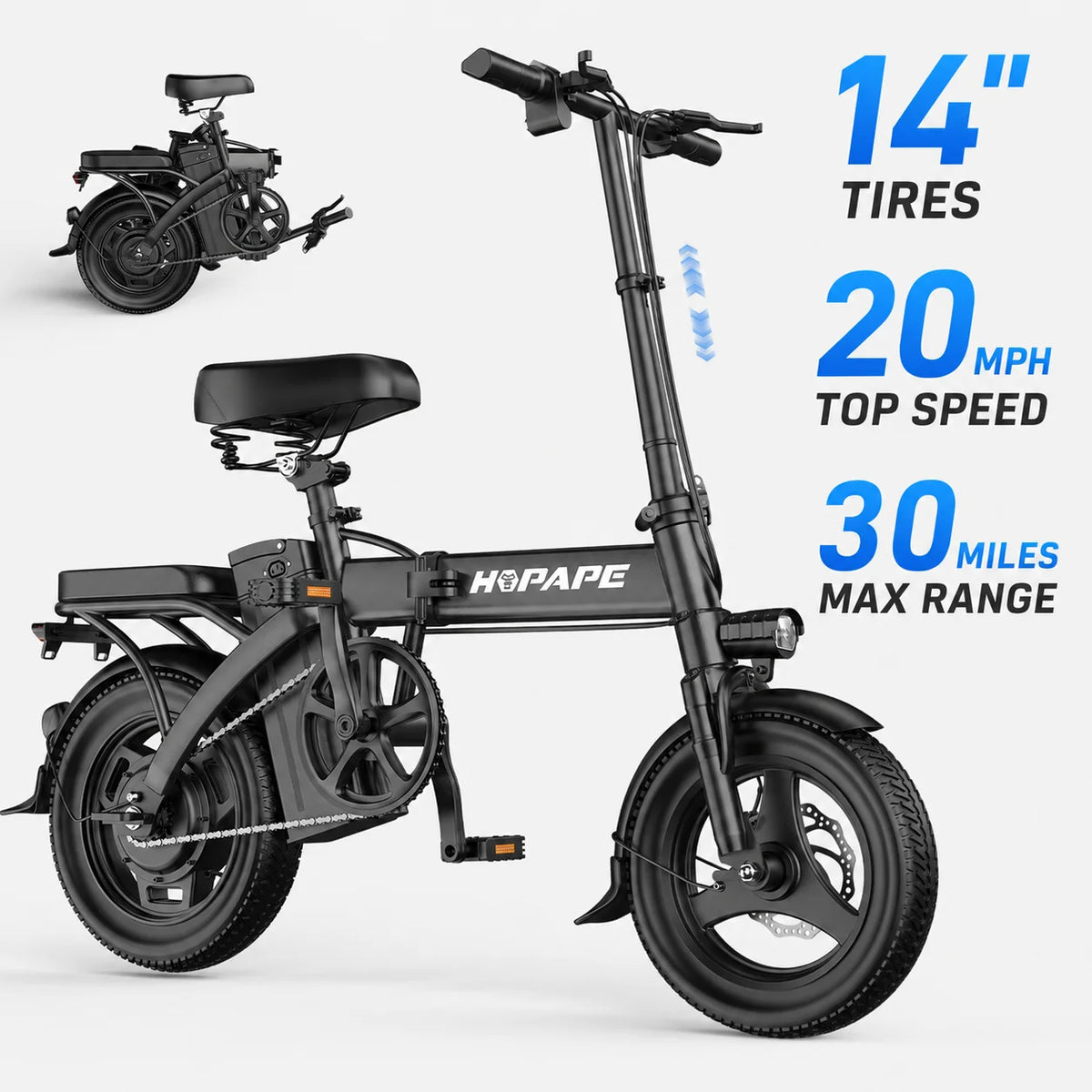 Fat Tire Electric Bike With 1000W Motor And 48V Battery