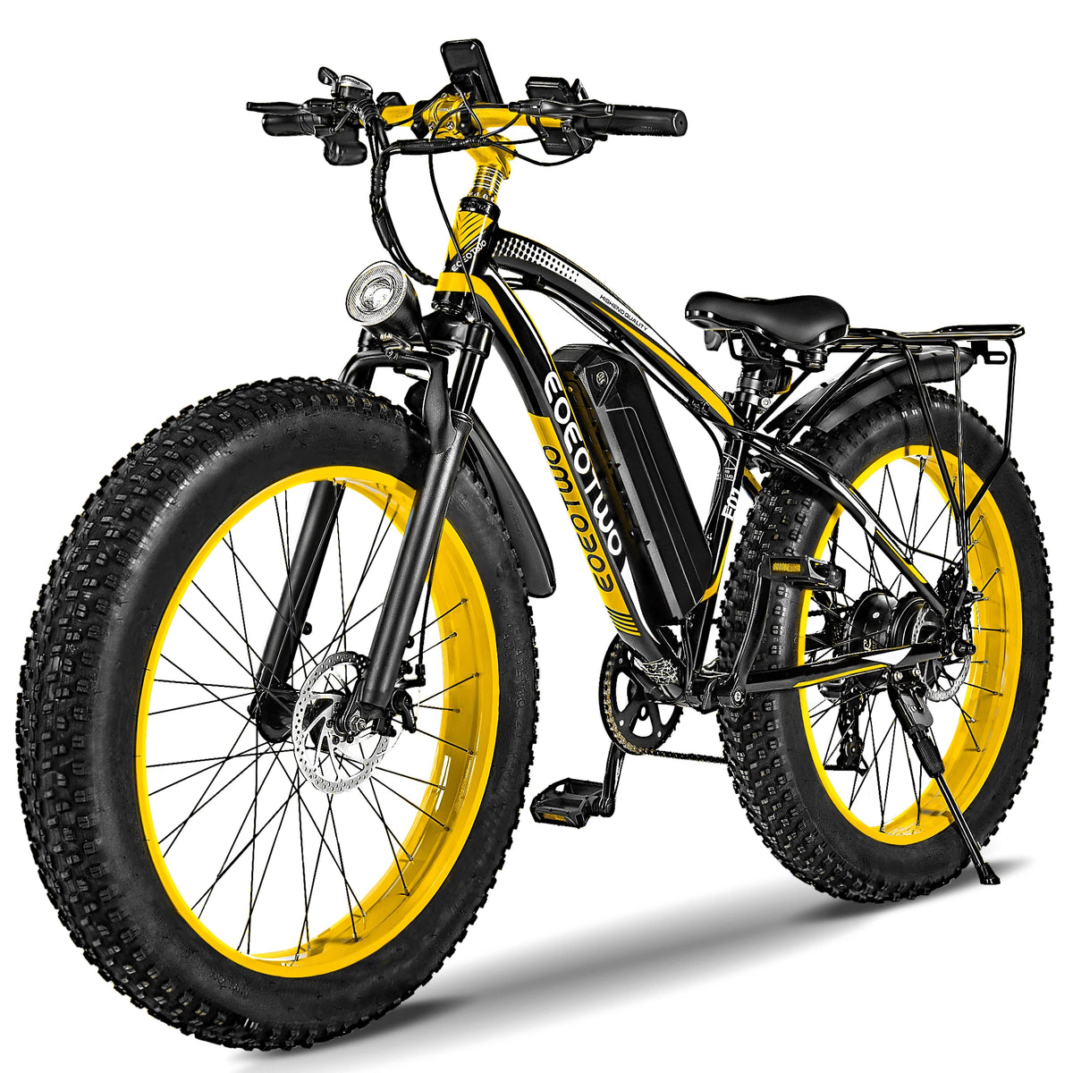 Eoeotwo 1500W Adult Fat Tire All Terrain Electric Commuter Bike