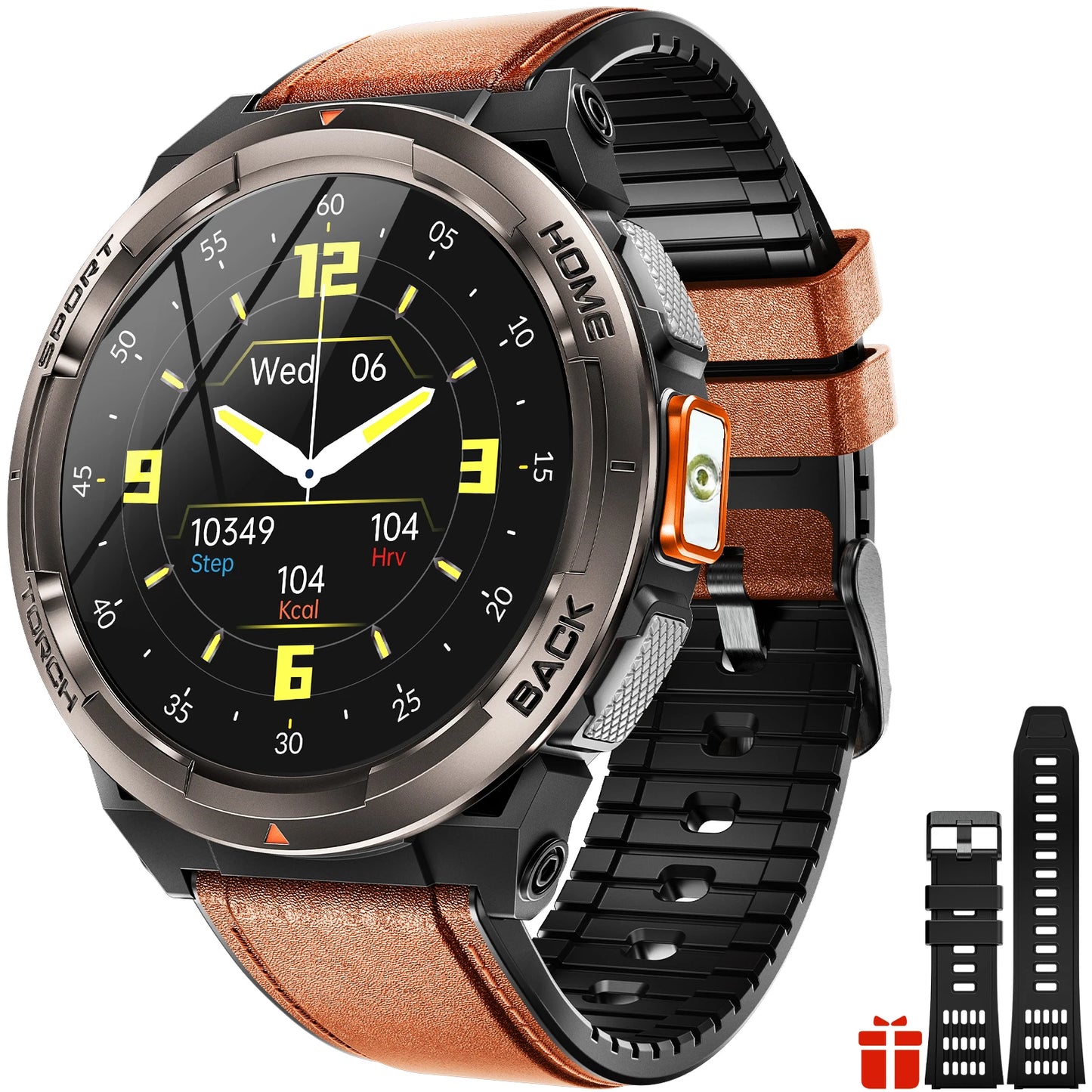 EIGIIS KE5 Smart Watch 3ATM Waterproof With Compass Barometer