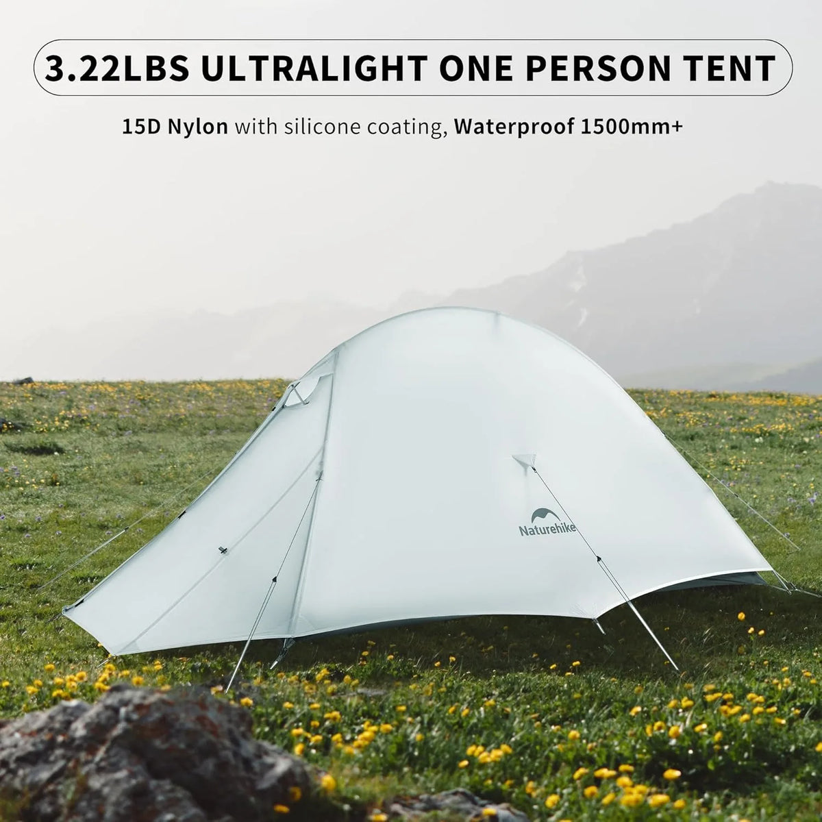 Naturehike Ultralight Double Layer Waterproof Backpacking Camping Tent