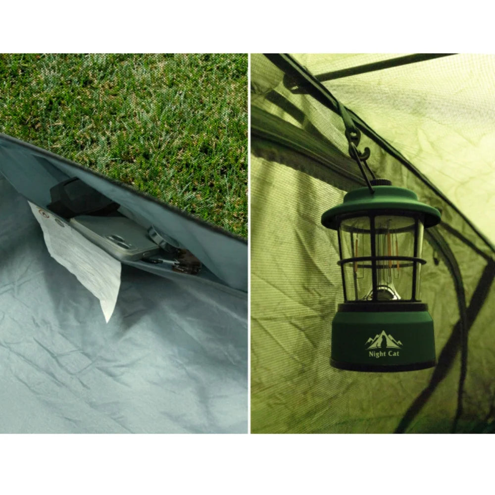 Night Cat Elevated Camping Cot Tent With Waterproof Mesh Shelter