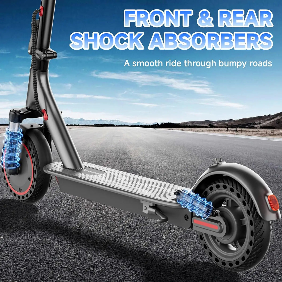 AOVOPRO Electric Scooter 500W Motor Foldable Design And App Control