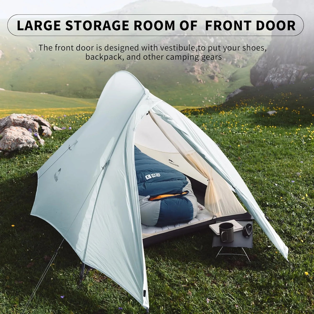 Naturehike Ultralight Double Layer Waterproof Backpacking Camping Tent