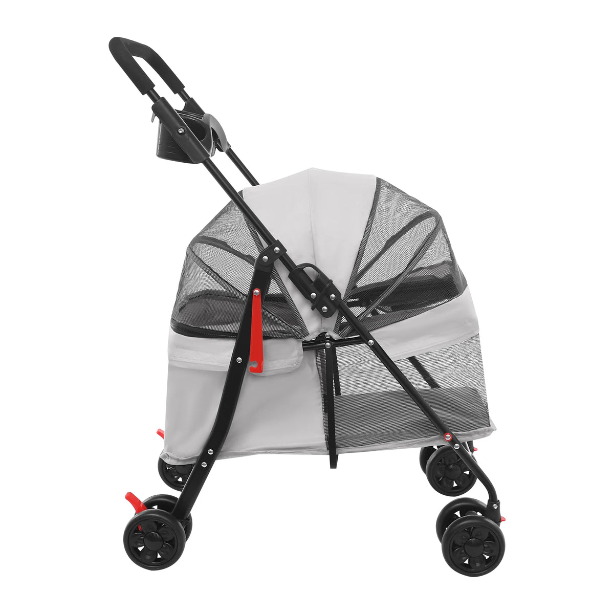 Bymaocar Foldable Pet Stroller Cart for Dogs and Cats