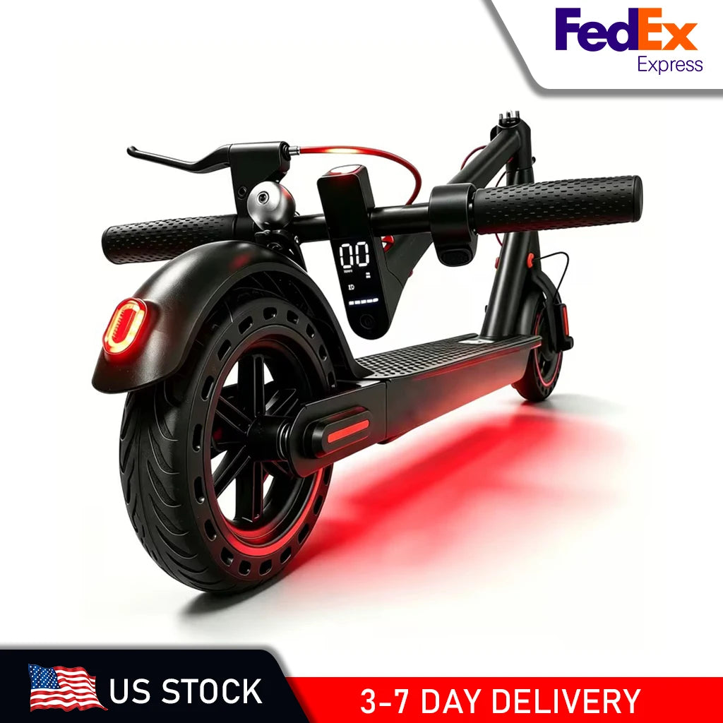 350W Foldable Electric Scooter With App Control And Solid Tires