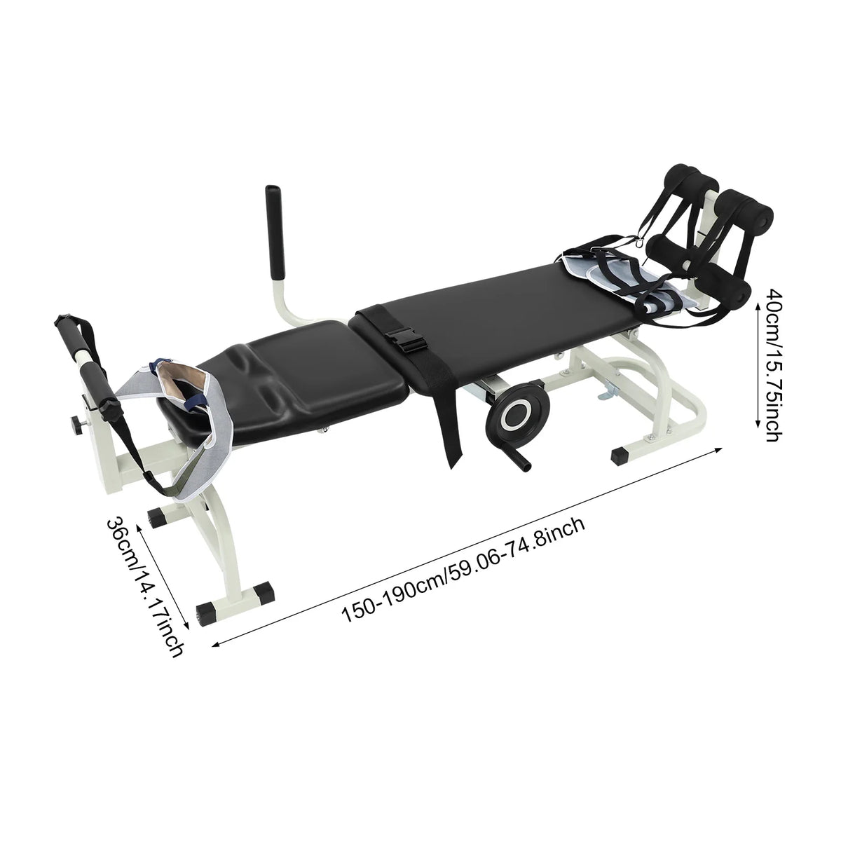 Multifunctional Back Stretch Bench For Neck And Lumbar Traction
