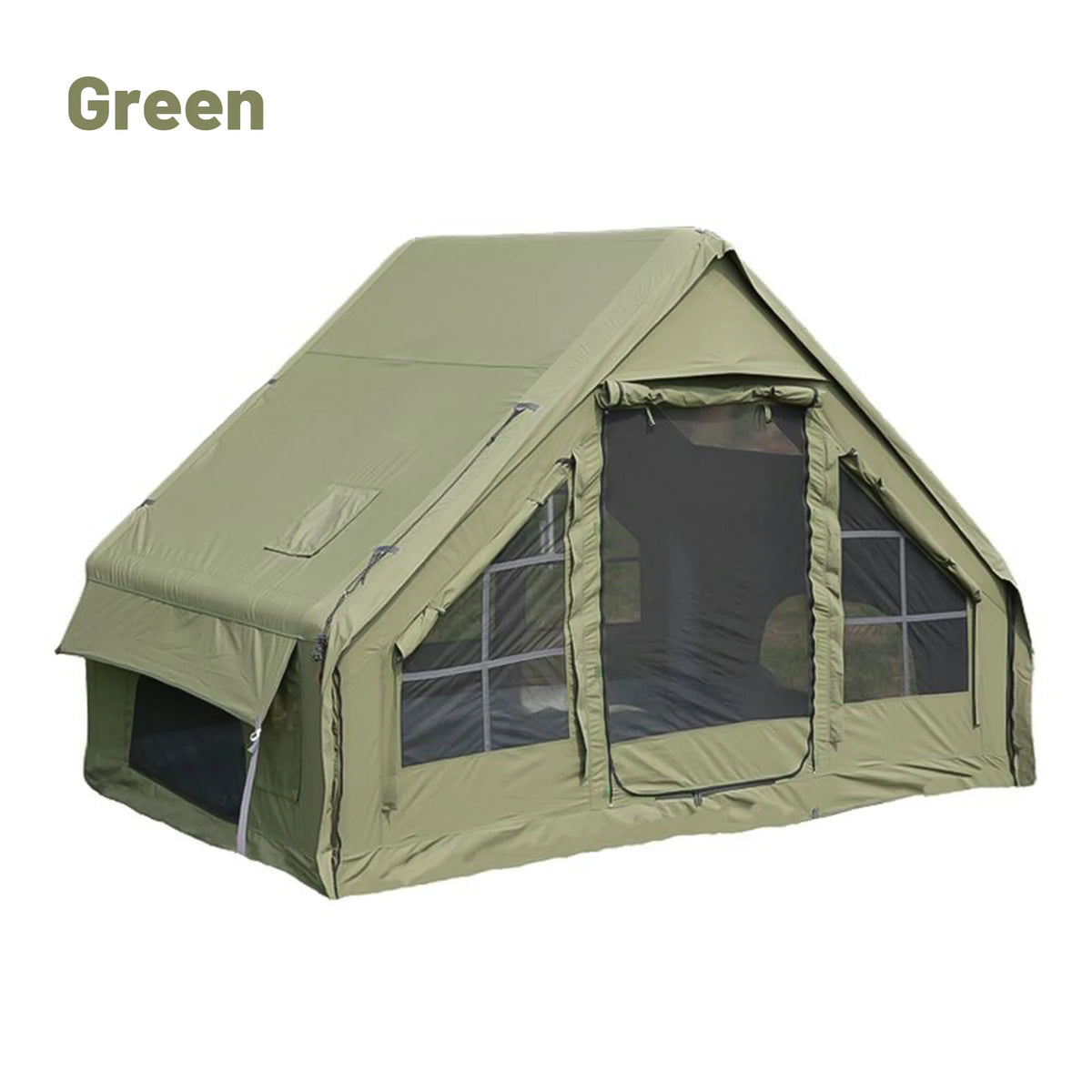 Pakicetus Inflatable Camping Tent With Stove Jack For Family Adventures