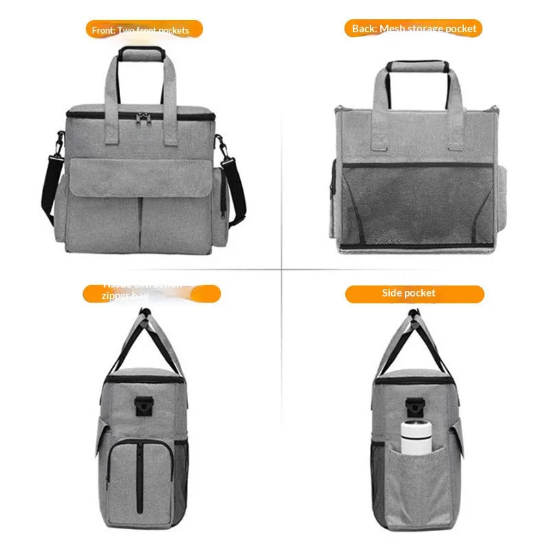 Portable Pet Travel Backpack With Foldable Snack Pouch