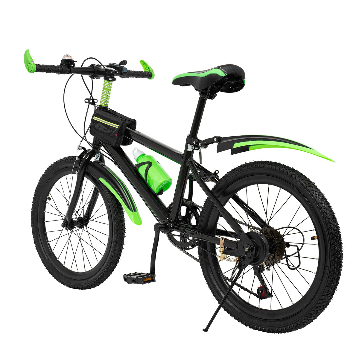Adjustable 7 Speed Mountain Bike With Storage Bag And Brake