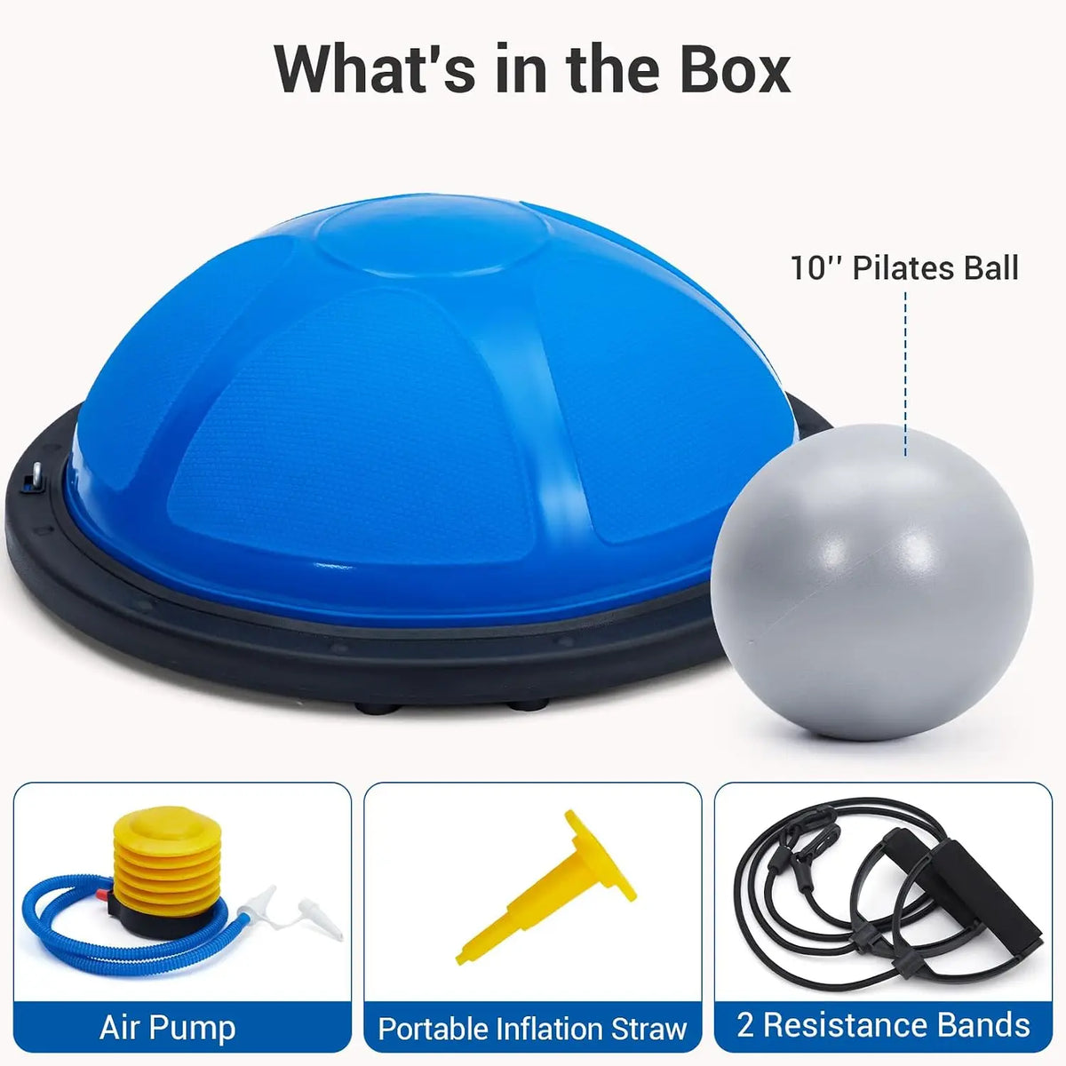 Balance Ball Trainer for Core Strength and Full Body Workouts