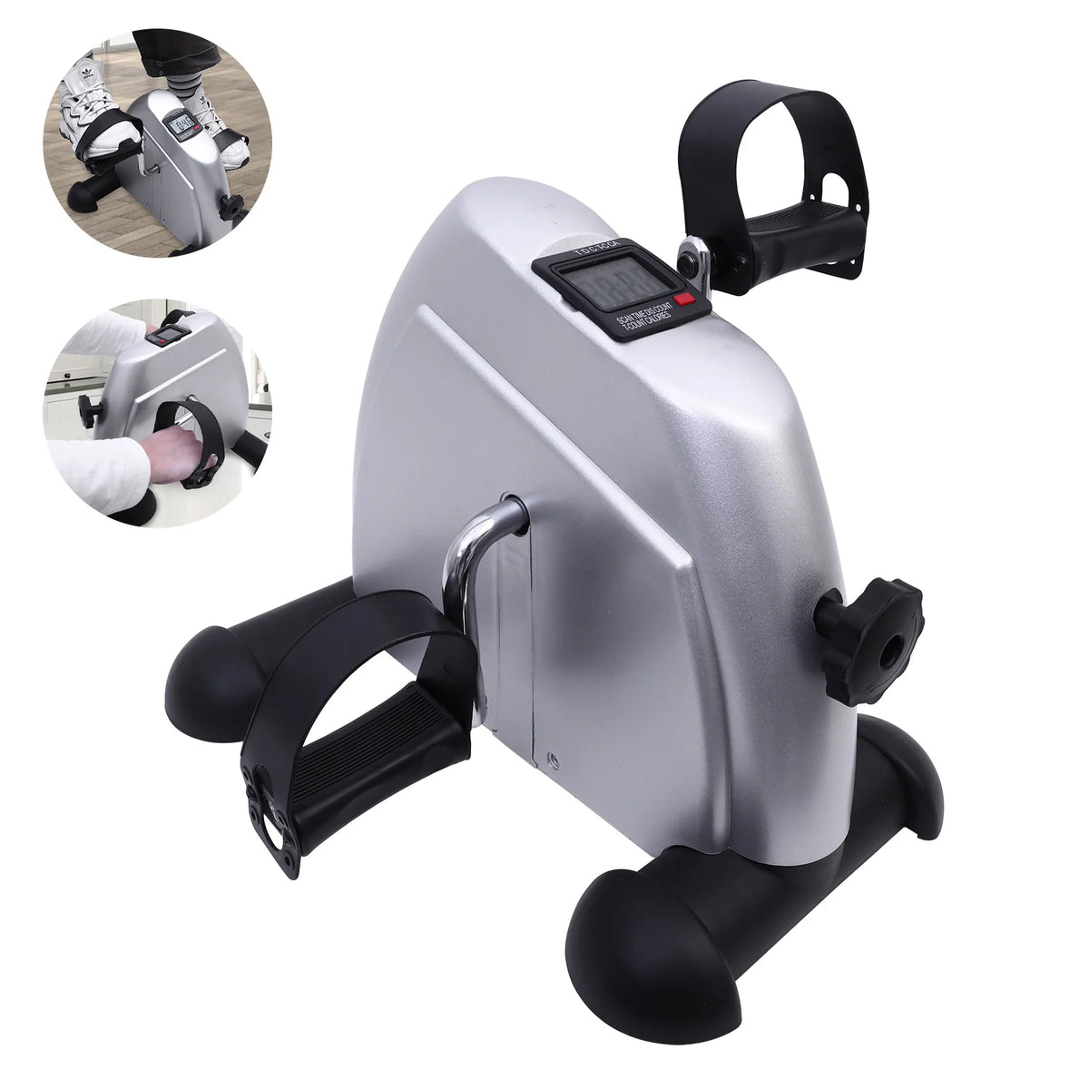 Motorized Under Desk Pedal Exerciser Bike With LCD Display