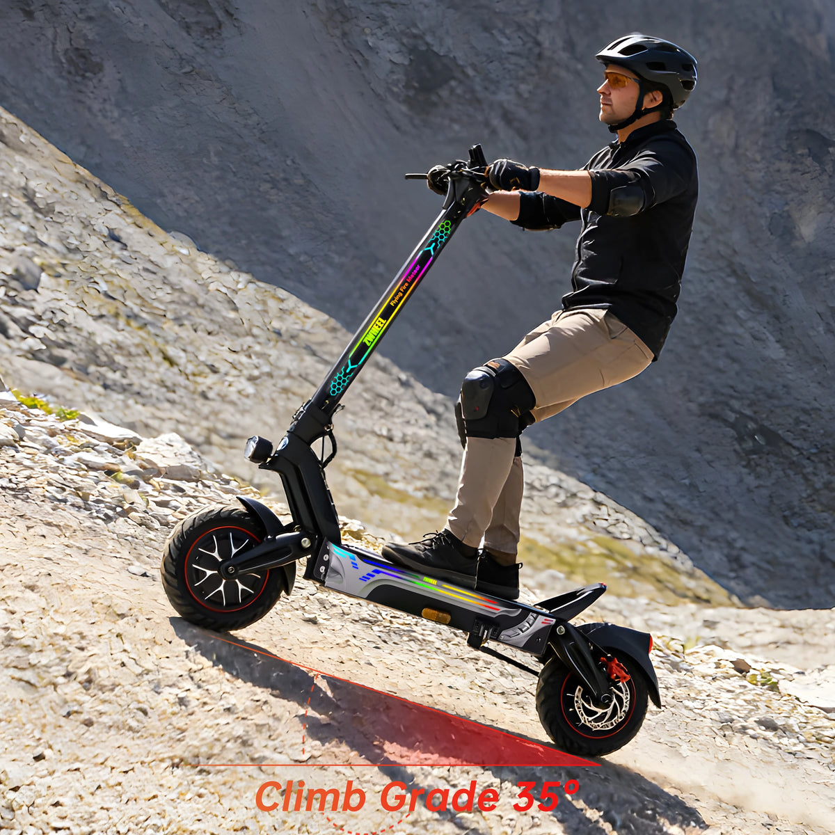 ZWHEEL GT1 Lite Dual Motor Electric Scooter Off Road Ready