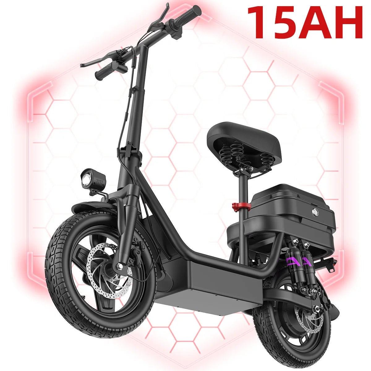 UPlee GQ8 Electric Bike With Fat Tires And Three Riding Modes
