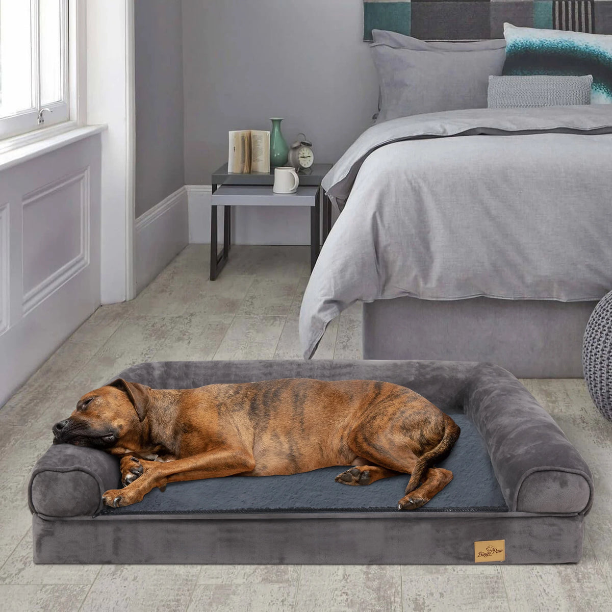 Bingopaw Orthopedic Dog Bed With Waterproof Washable Removable Cover