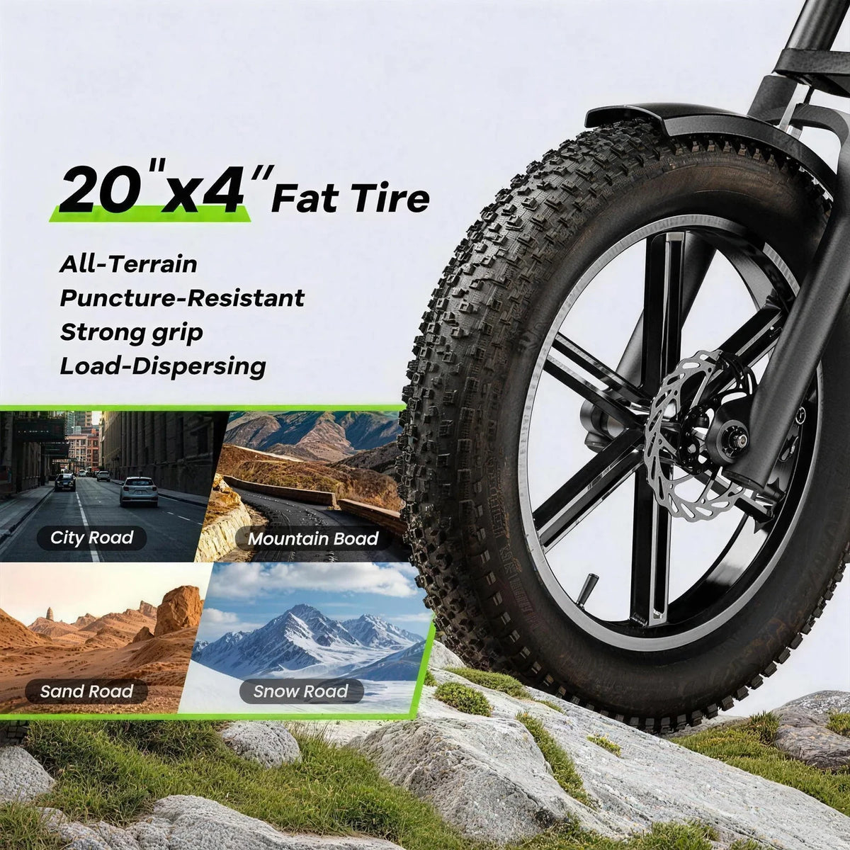 Cybervelo 1000W Electric Bike With Removable Battery For All Terrain