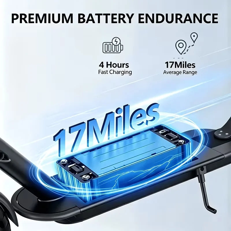 Litpot Foldable Electric Scooter With 28 Mile Range