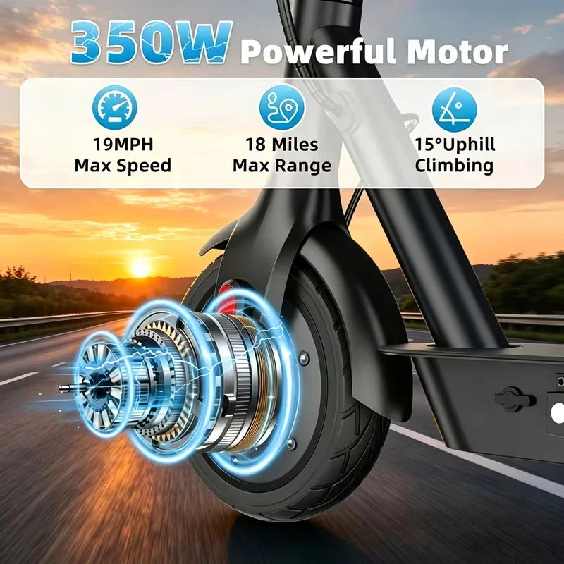 Litpot Foldable Electric Scooter With 28 Mile Range