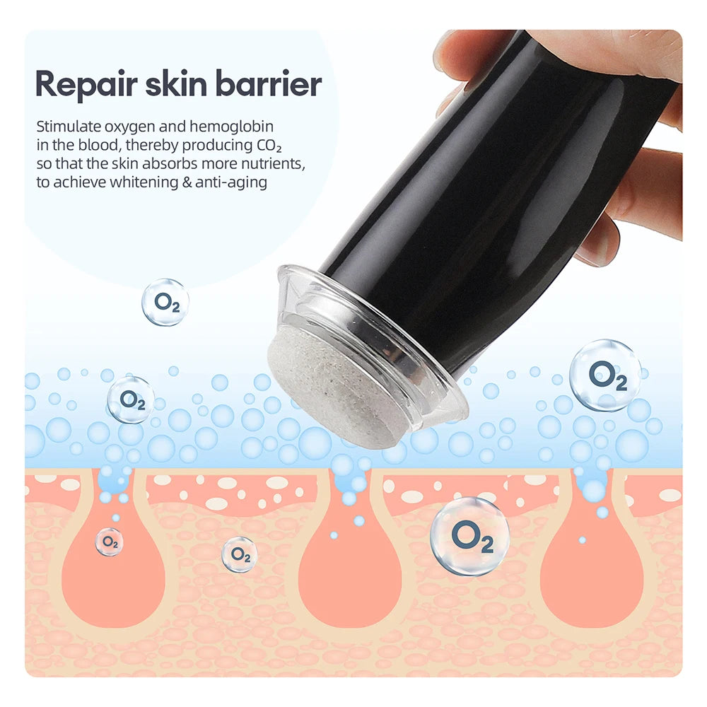 Foreverlily CO2 Oxygen Bubble Pen LED Photon Skin Care Device