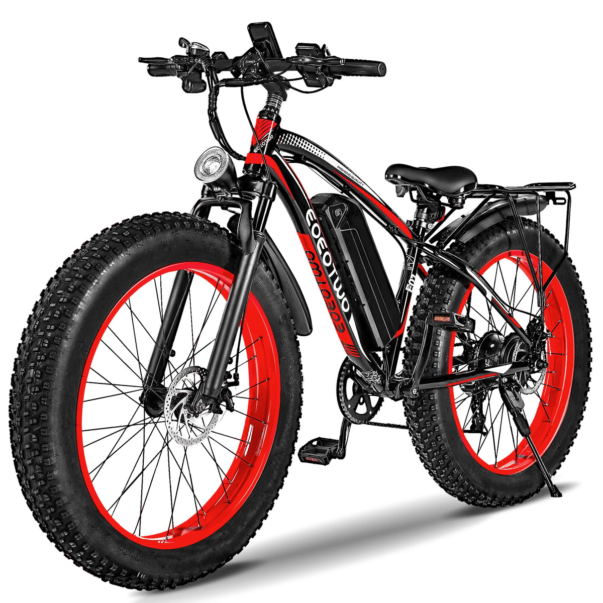 Eoeotwo 1500W Adult Fat Tire All Terrain Electric Commuter Bike