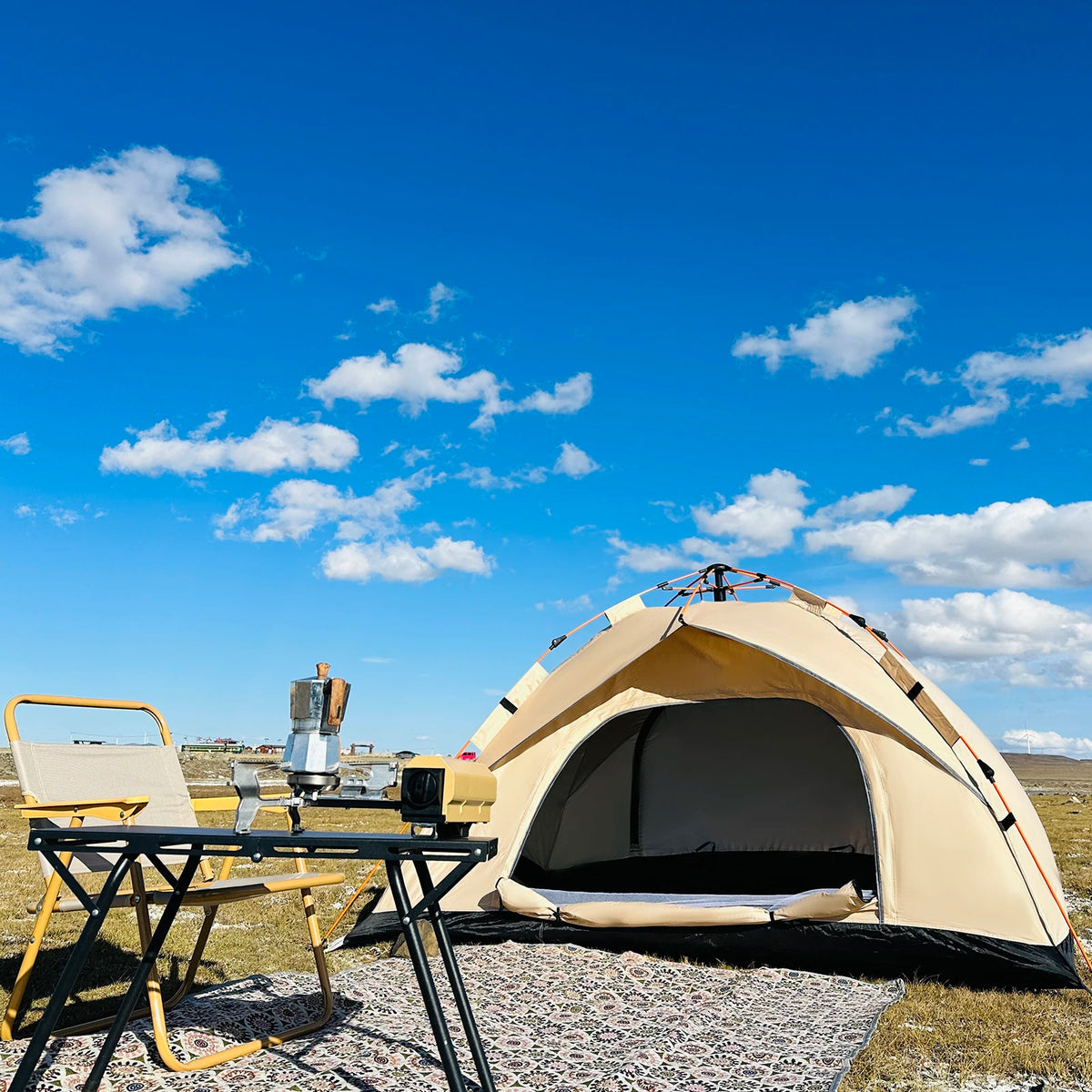 Pakicetus Automatic Pop Up Camping Tent for Hiking and Travel