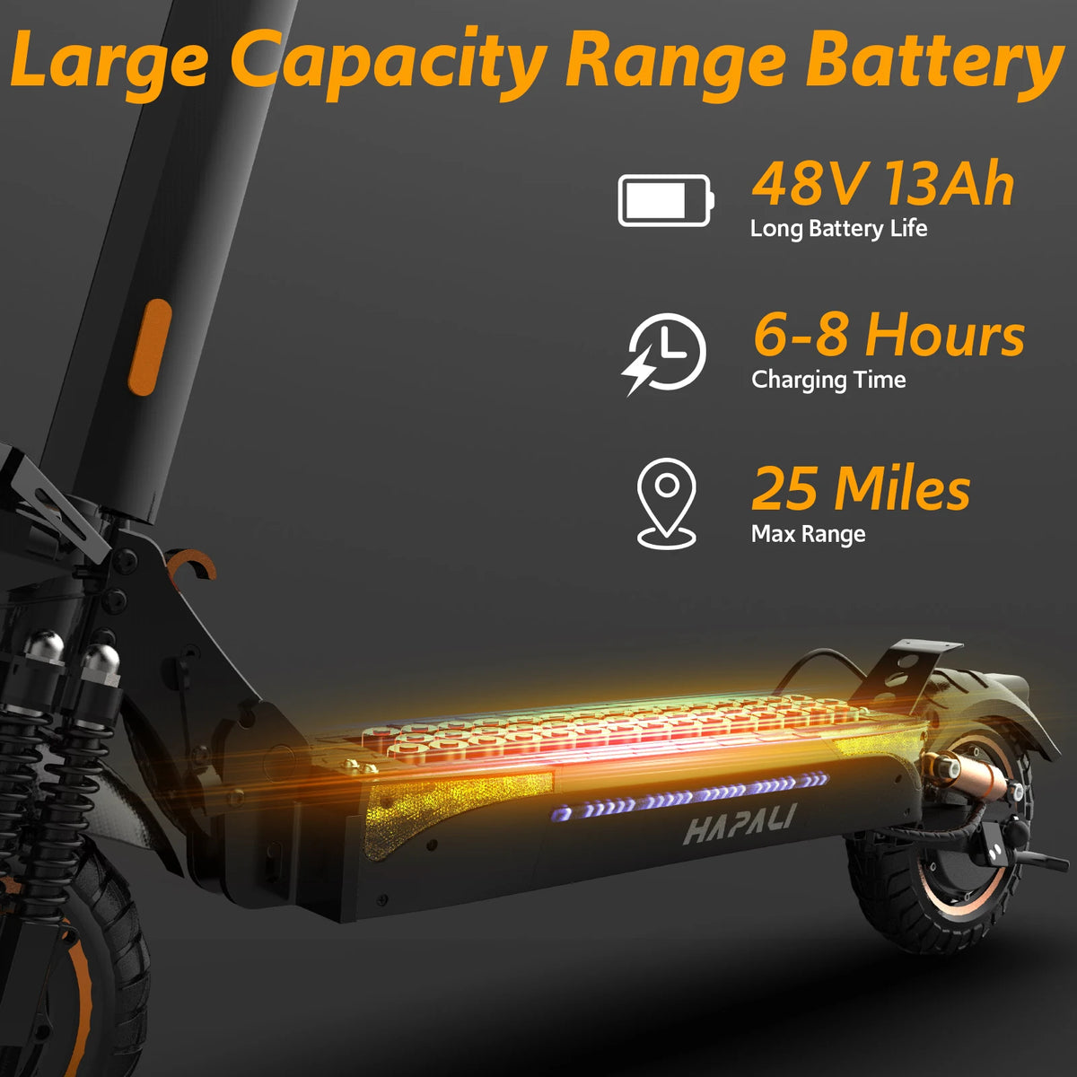 Osboo 1200W Off Road Electric Scooter With Dual Suspension