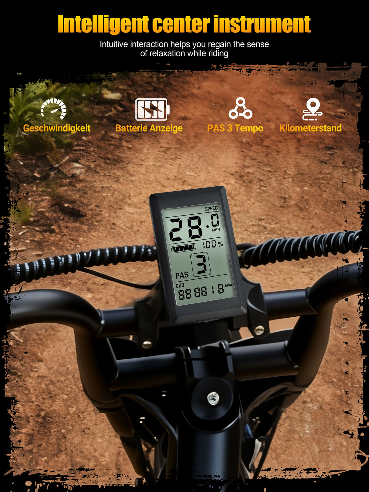 ESKUTE V100 Electric Dirt Bike With Dual Suspension